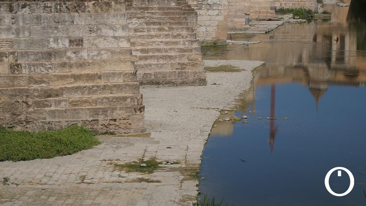 Río Guadalquivir a su paso por el Puente Romano