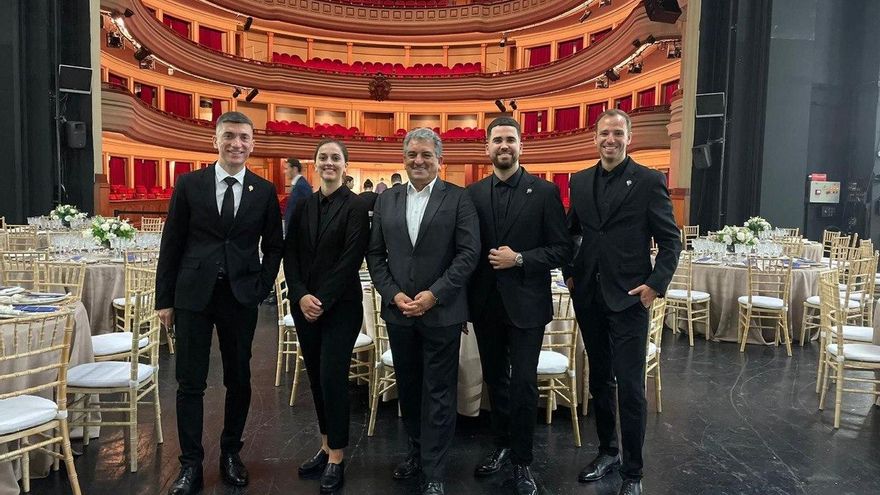 Equipo del restaurante Aquarela