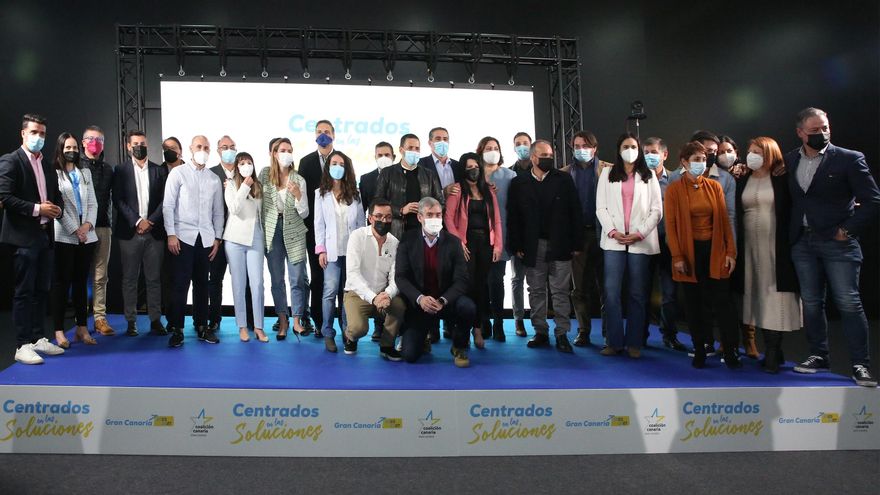 Coalición Canaria se presenta como la opción de "cambio" para relanzar el partido en Gran Canaria con Onalia Bueno y Vidina Espino como novedades