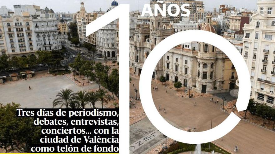 elDiario.es cumple 10 años de periodismo independiente y lo celebramos con un gran Festival