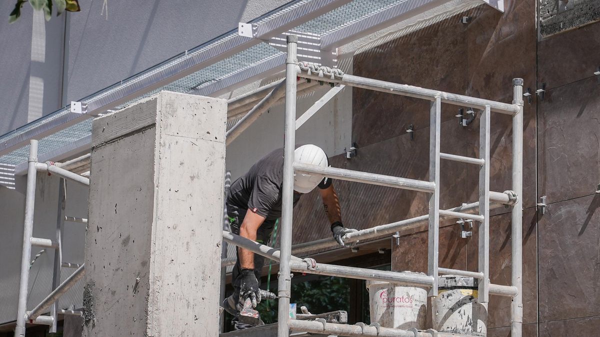 Continúan las obras de la nueva comisaría en la Fuensanta