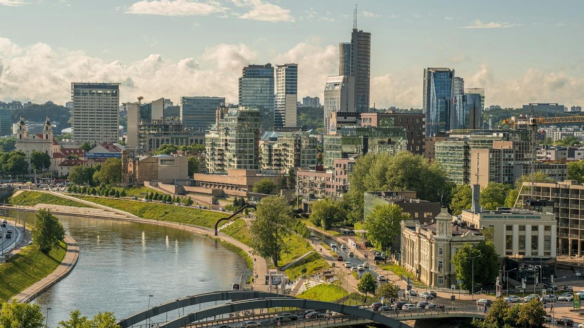 Vilna, una ciudad verde.