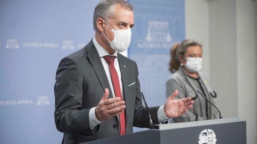 Urkullu defiende la presencialidad total en las aulas a la vuelta de Navidad