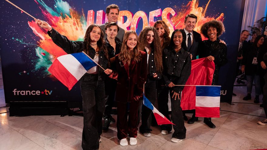 La ceremonia de apertura de Eurovisión Junior 2023 en Niza