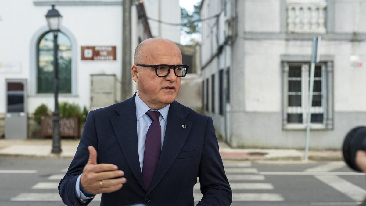 Archivo - El presidente de la Diputación de Ourense, Manuel Baltar