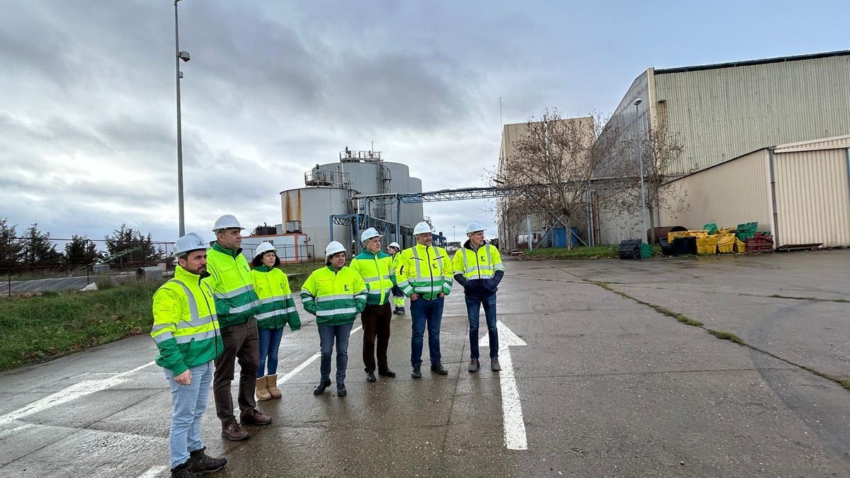 Instalaciones exteriores del CTR de San Román que gestiona todas las basuras de la provincia.