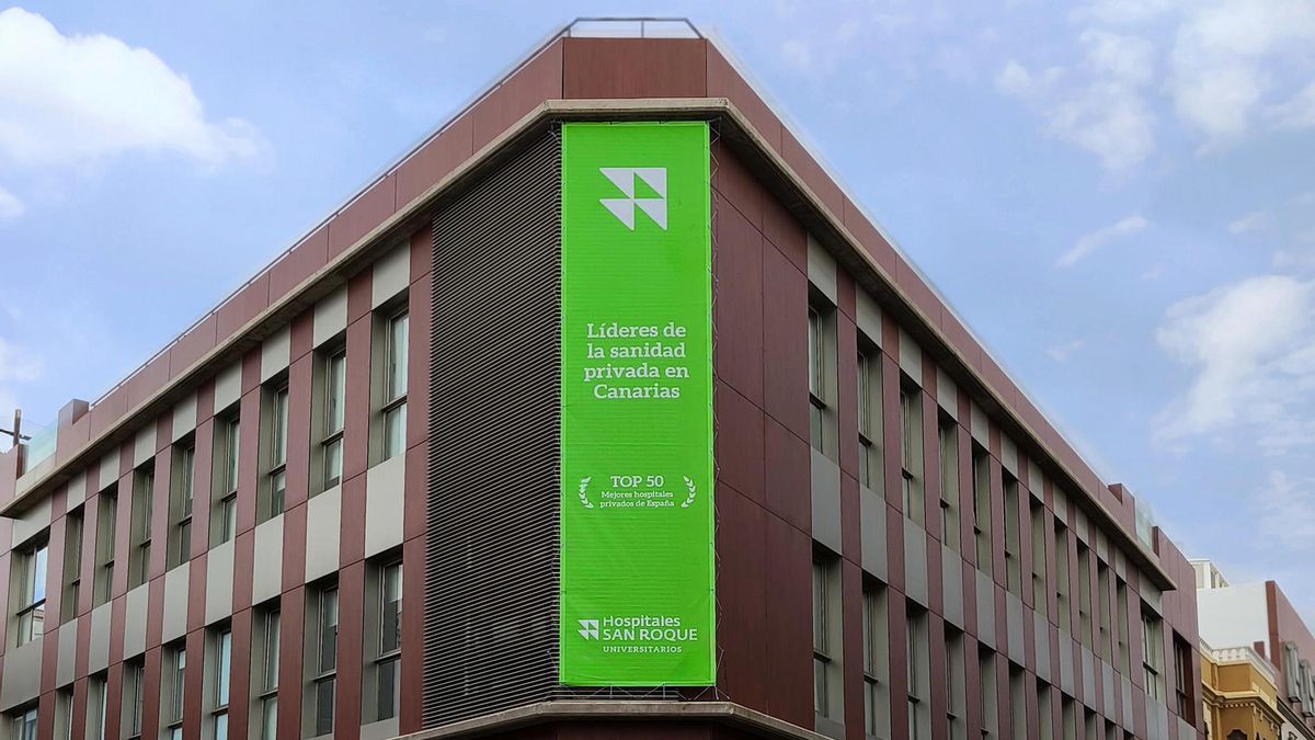 Fachada del Hospital Universitario San Roque.