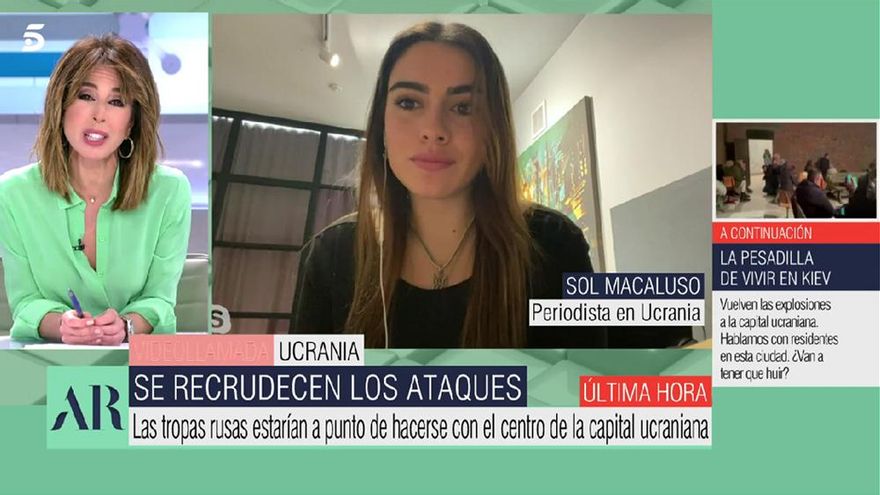 La reportera Sol Macaluso explica qué pasará con la hija de su guía, tras decidir quedarse en Ucrania