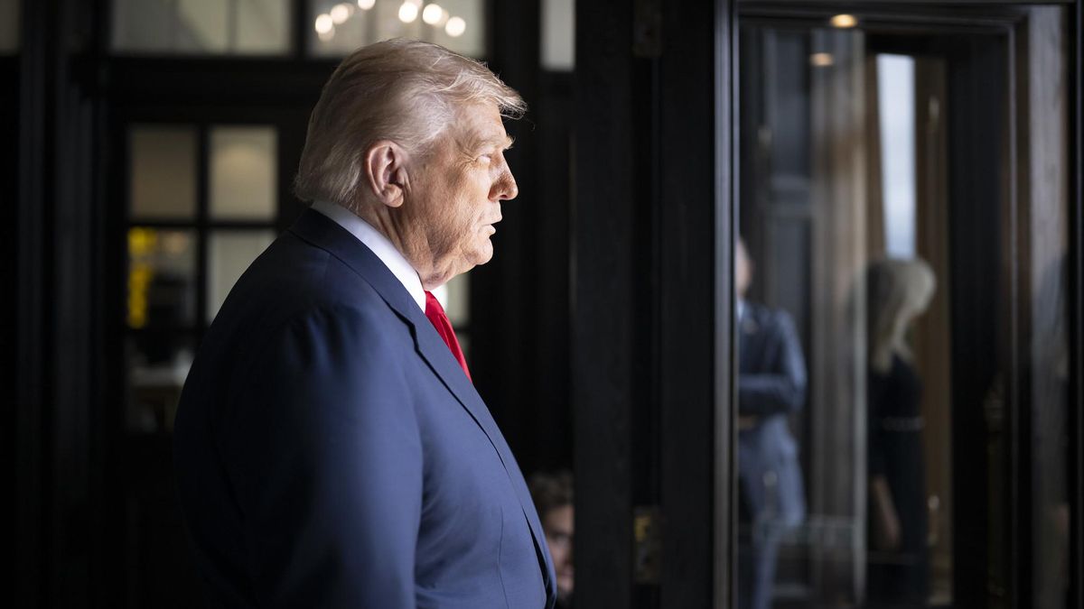 Imagen de archivo de Donald Trump durante su visita a Escocia el pasado mes de julio.