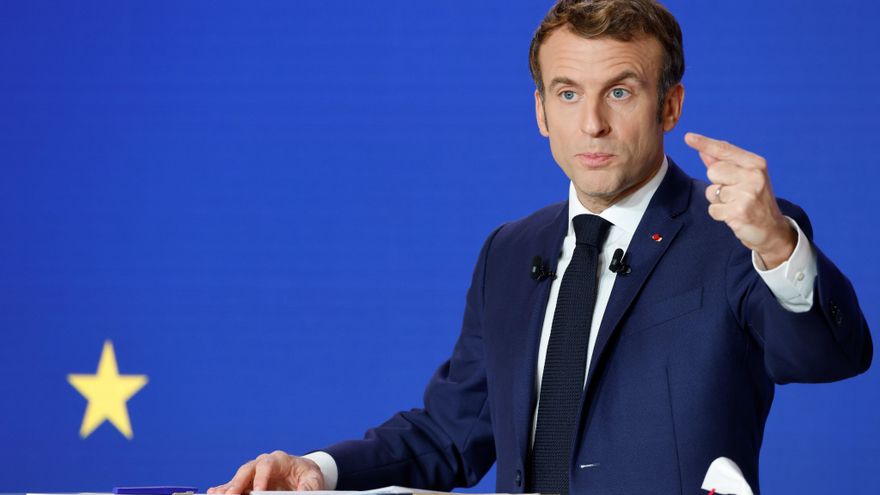 Imagen de archivo del presidente francés Emmanuel Macron. EFE/EPA/LUDOVIC MARIN / POOL MAXPPP OUT[MAXPPP OUT]