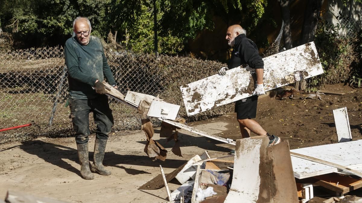 Familia de Cuevas Bajas que lo ha perdido todo tras la borrasca Claudia