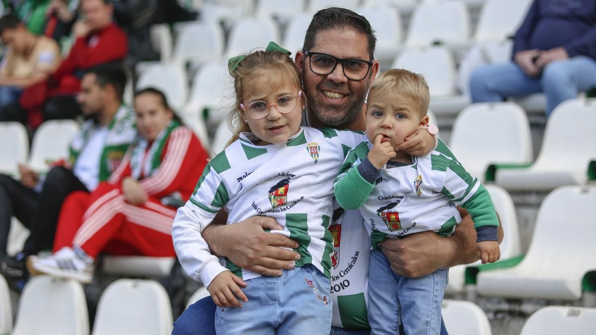 Grada Blanquiverde del Córdoba CF - Granada CF
