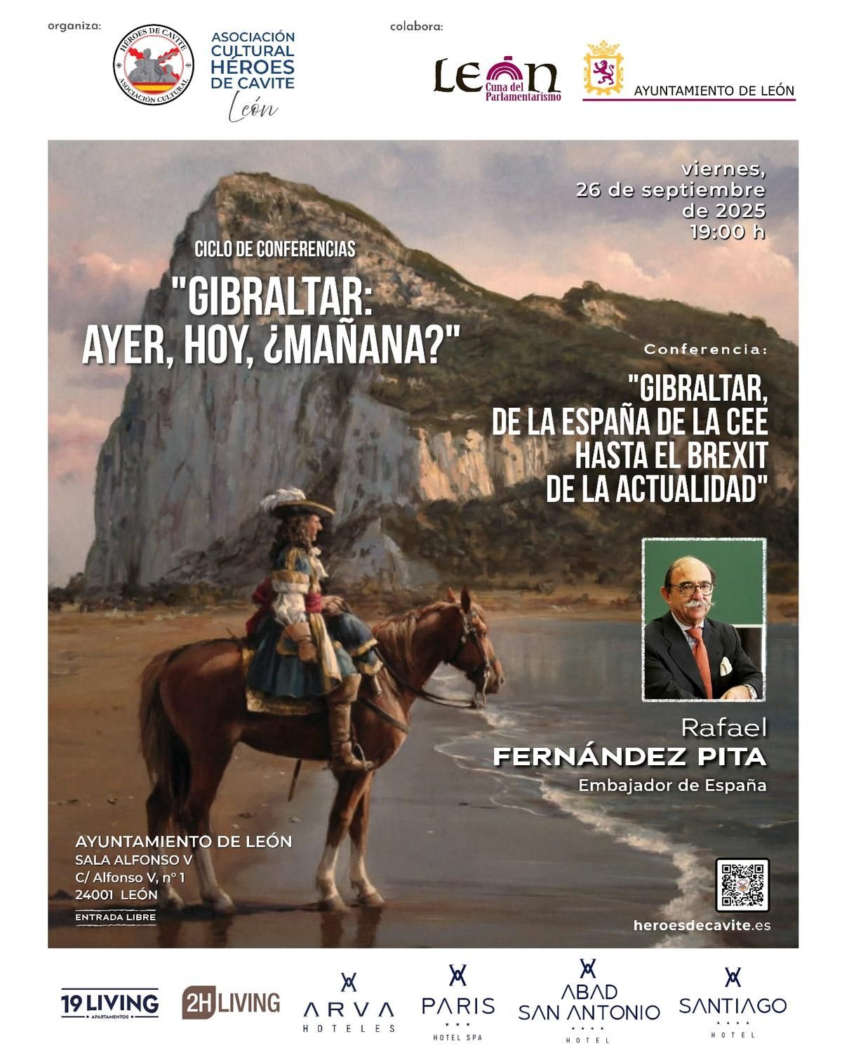 Conferencia Gibraltar Rafael Fernández Pita Heroes de Cavite León