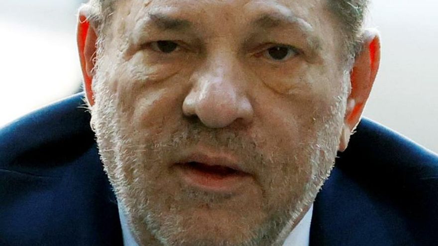 Former Hollywood producer Harvey Weinstein arrives at the New York State Supreme Court as the jury is set to deliberate in his sexual assault trial in New York, USA, 24 February 2020. Weinstein was found guilty of sexual assaults, including rape, and faces up to 25 years in prison.