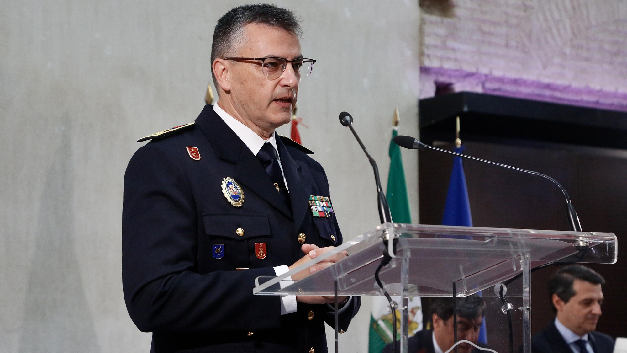 Toma de posesión del nuevo intendente mayor de la Jefatura de la Policía Local