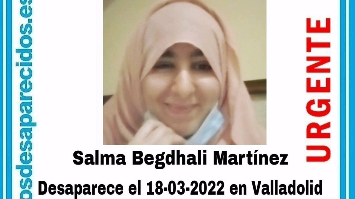 SOS Desaparecidos publica la desaparición de esta joven de 23 años en Valladolid.