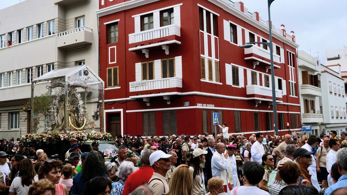 La virgen del Pino en Las Palmas de Gran Canaria.