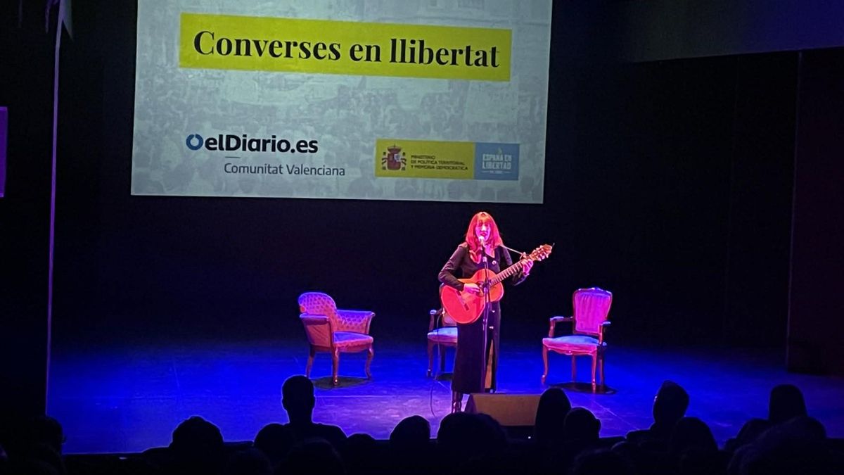 La cantante Sandra Monfort.