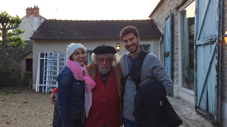 Rocío Bernal, Philippe Gaulier y Pepe Galera