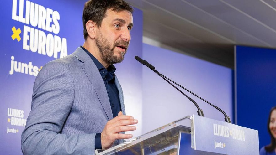 Archivo - El candidato a presidir el CdRep Toni Comín