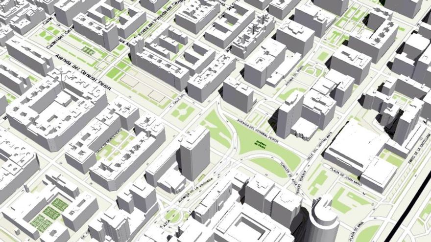 General Perón y la plaza de la Remonta serán reformadas por el Ayuntamiento de Madrid en 2022