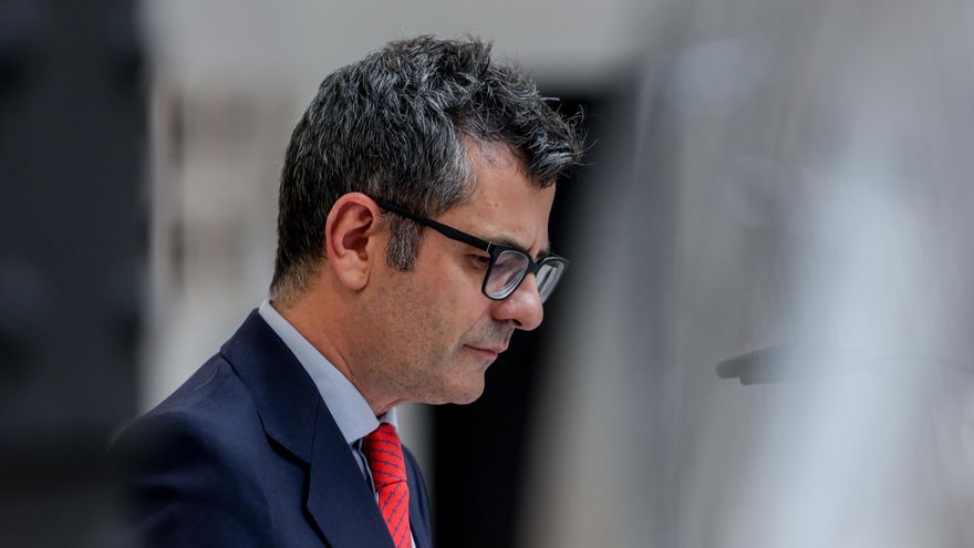 El ministro de la Presidencia, Relaciones con las Cortes y Memoria Democrática, Félix Bolaños