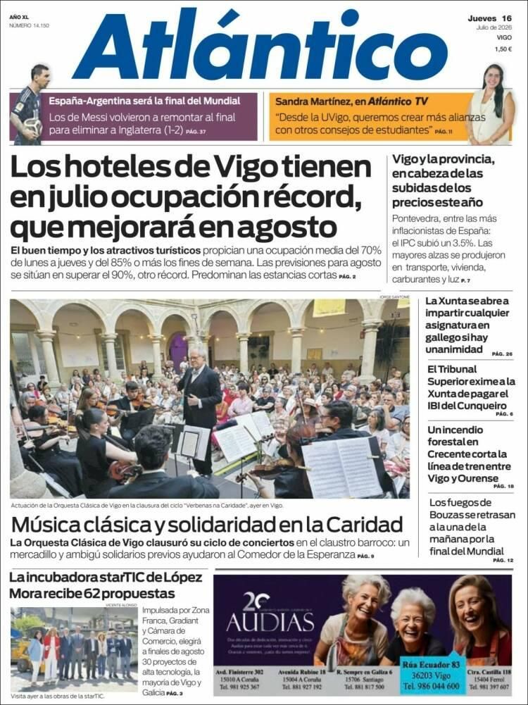 Hermosa mañana, ¿verdad? La Selección Argentina lo hizo otra vez: las tapas de los diarios se rinden ante la Scaloneta finalista