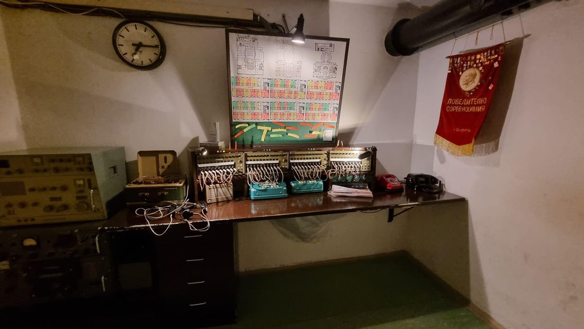 Sistema de espionaje telefónico que identificaba occidentales o aliados según el color de la habitación asignada.