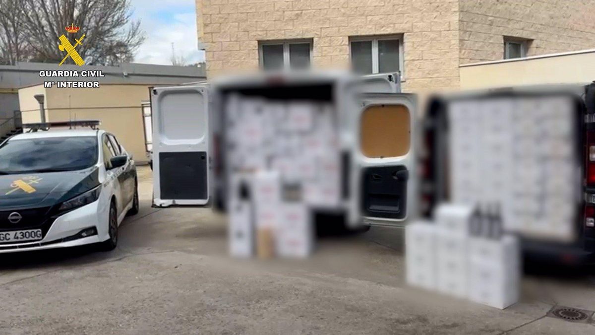 La Guardia Civil desarticula un grupo que robó más de 9.000 botellas de vino en la DO Ribera del Duero en Burgos