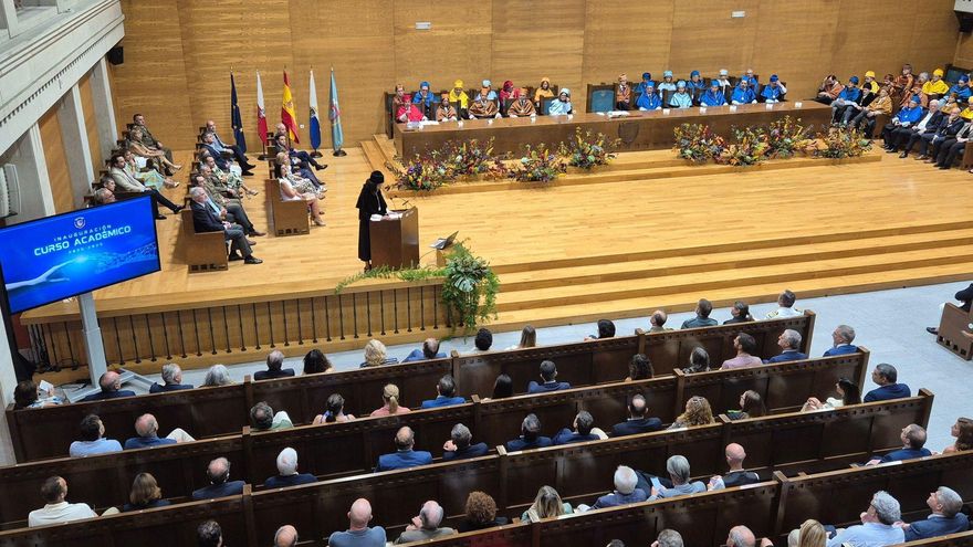 Acto de inauguración del curso académico de la UC