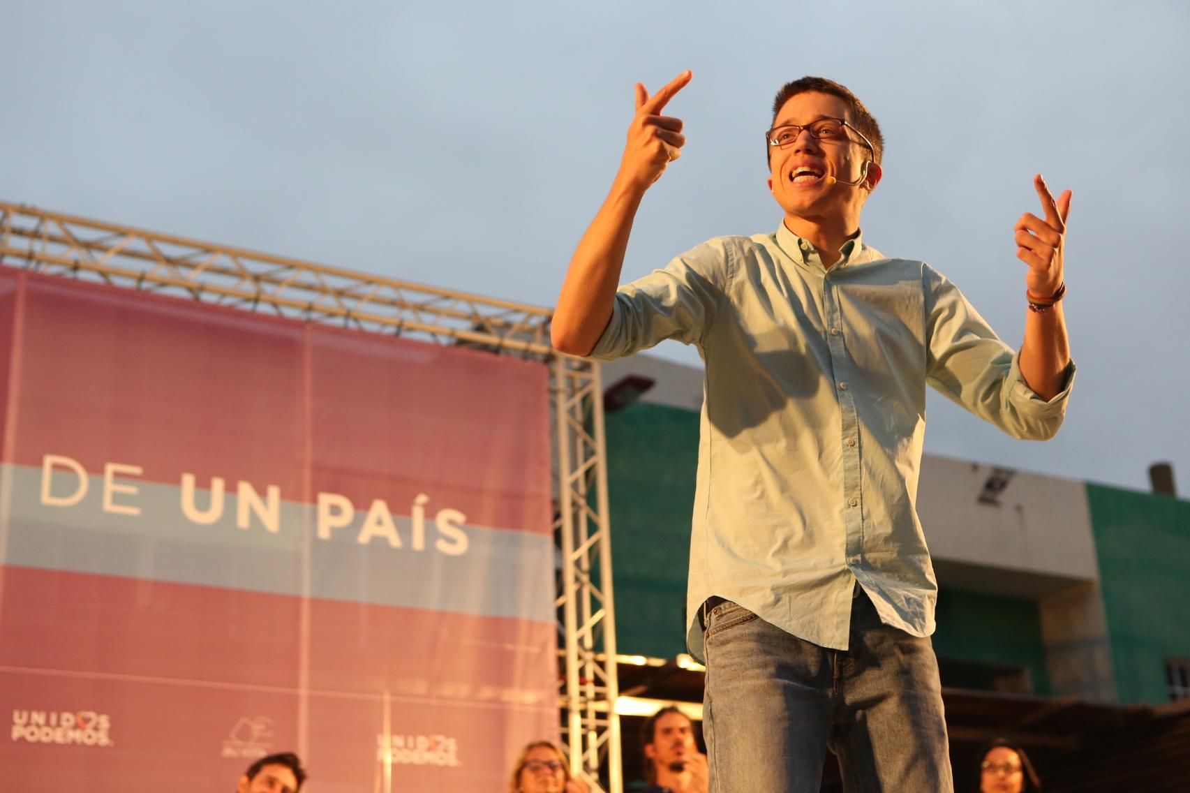 Íñigo Errejón en Las Palmas de Gran Canaria