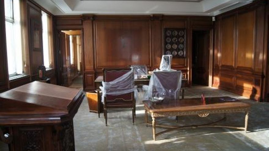 reconstrucción ayuntamiento de león ordoño II