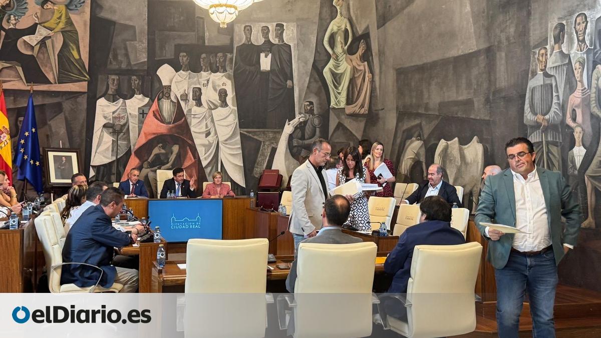 El PSOE abandona el Pleno de la Diputación de Ciudad Real por los ...