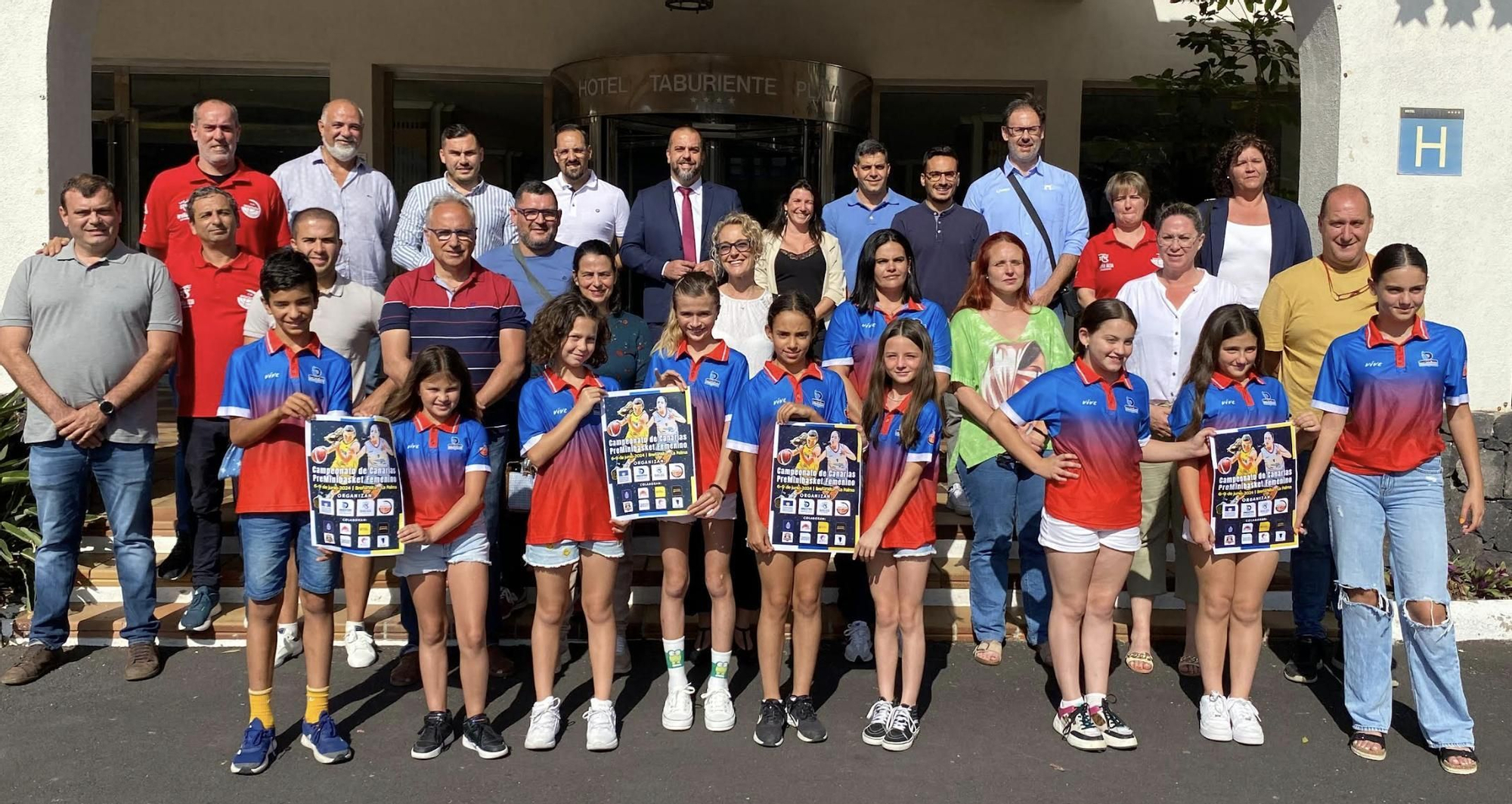 Presentación del Campeonato de Canarias de Preminibasket Femenino.