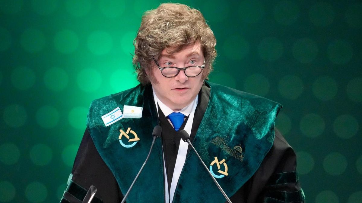 Milei recibió un doctorado Honoris Causa en Israel y dijo que con "determinadas culturas no se puede convivir": "Nos van a querer matar"