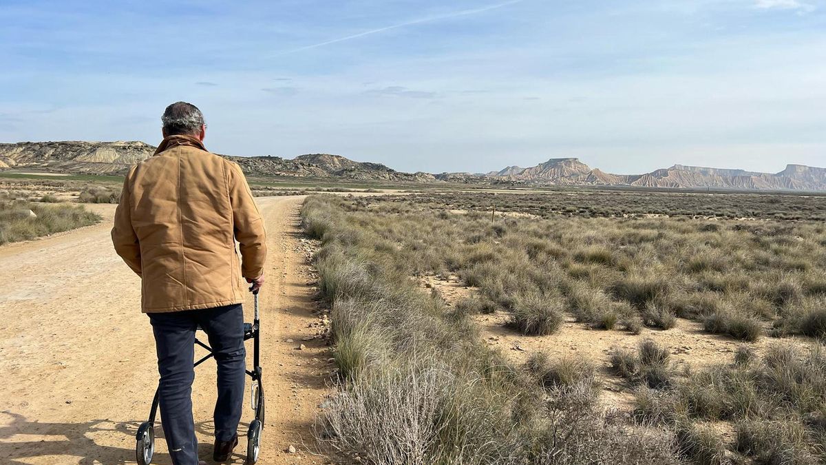 El creador de la fundación DalecandELA, Jaime Lafita, de 60 años y diagnosticado con ELA.