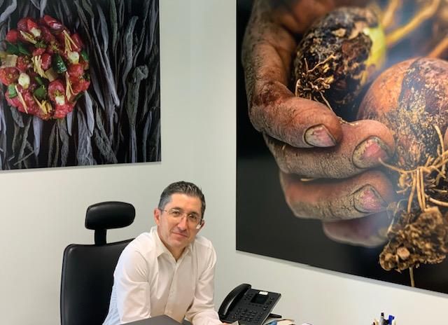 Joxe Mari Aizega en su despacho