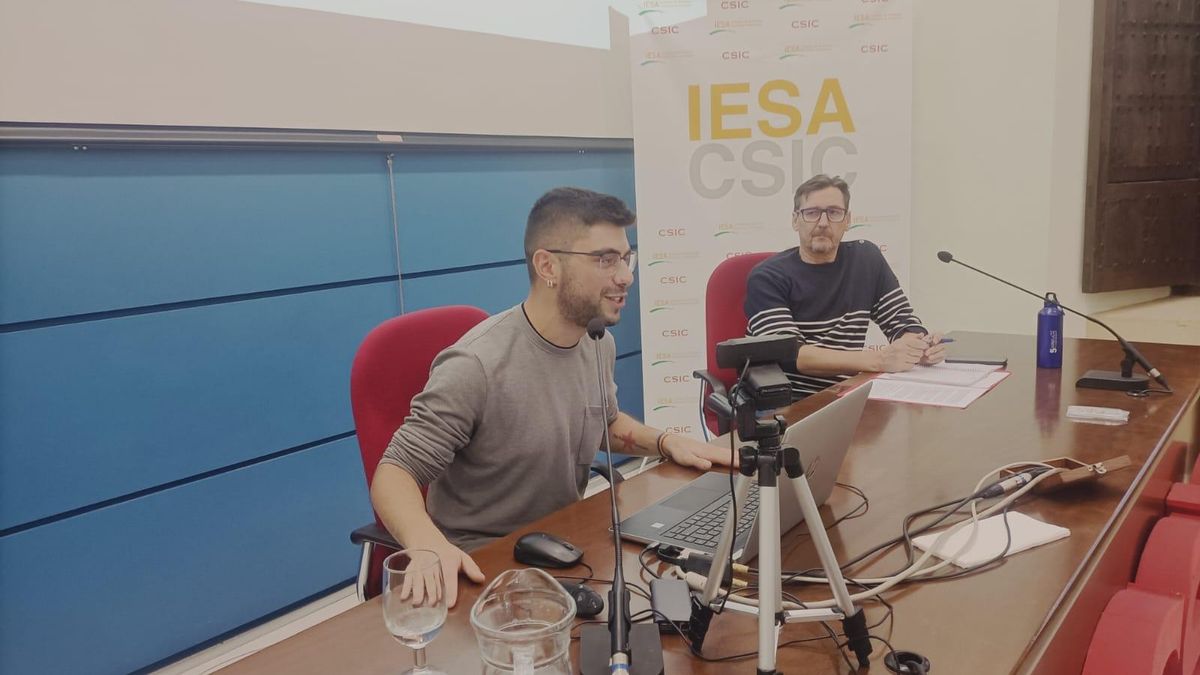 Víctor Gago, en la sede del IESA de Córdoba.