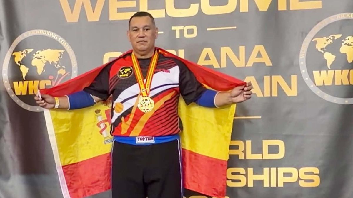 El palmero Daniel Camacho se proclama Campeón del Mundo de Point Fight de más de 54 años