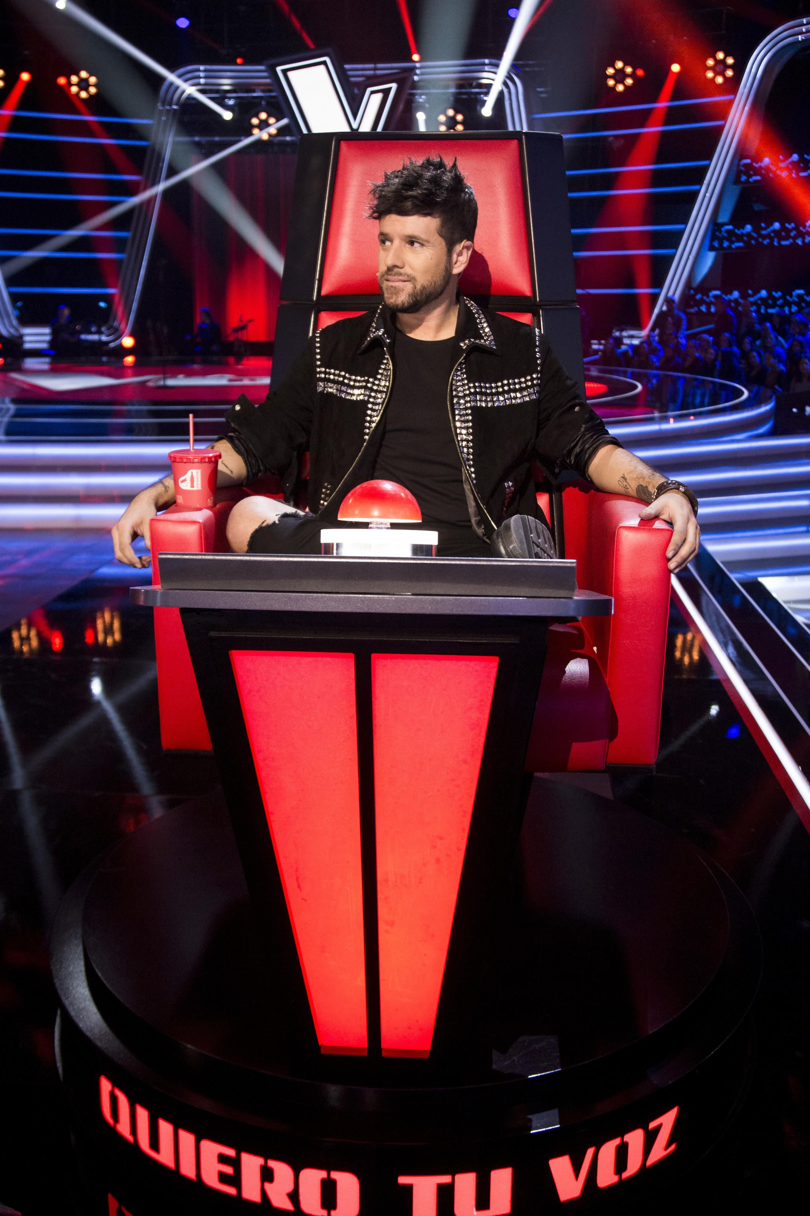 Fotogalería: los coaches de La Voz de Antena 3, en acción en plató