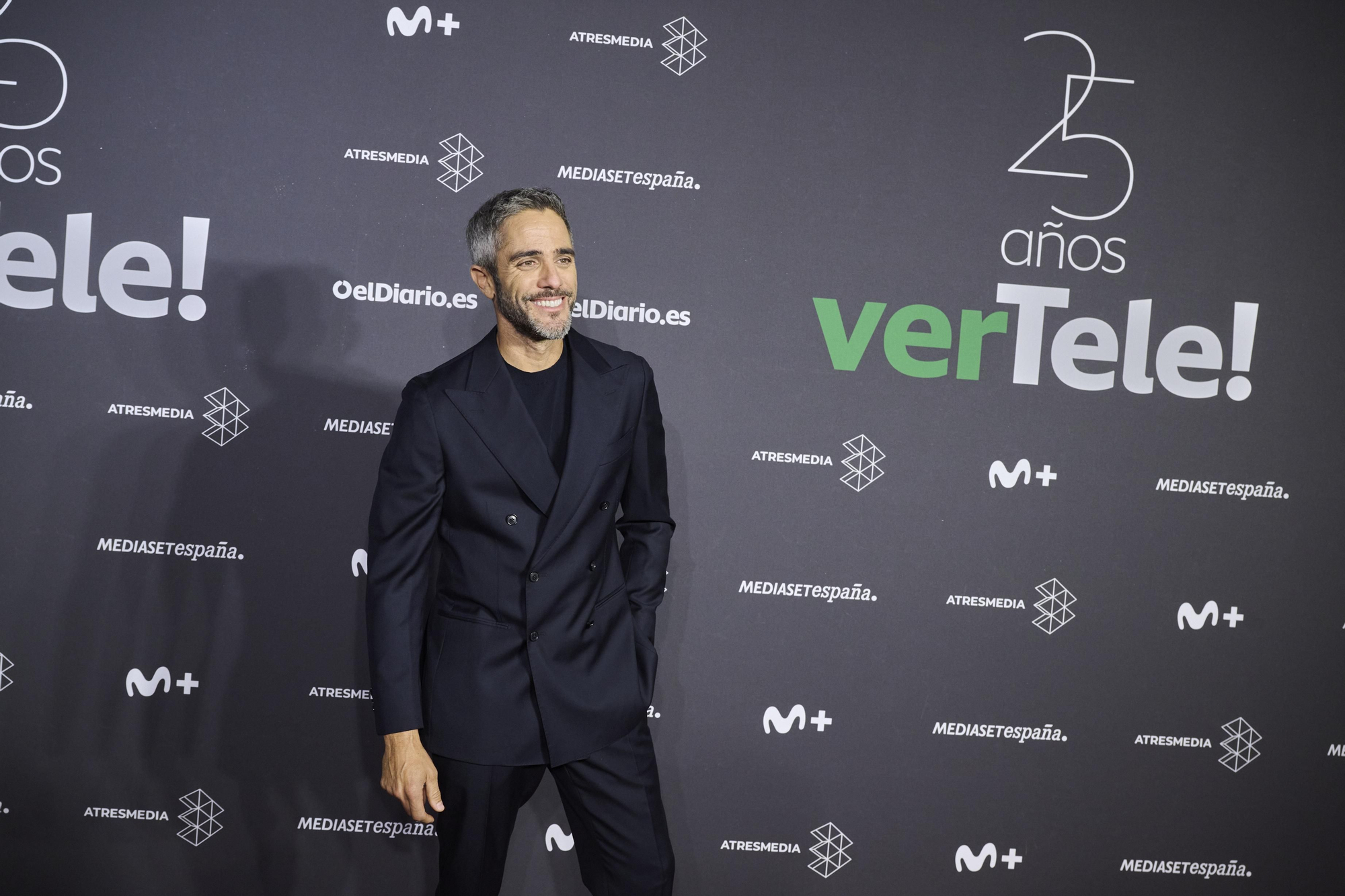 Roberto Leal en la fiesta 25 aniversario de verTele