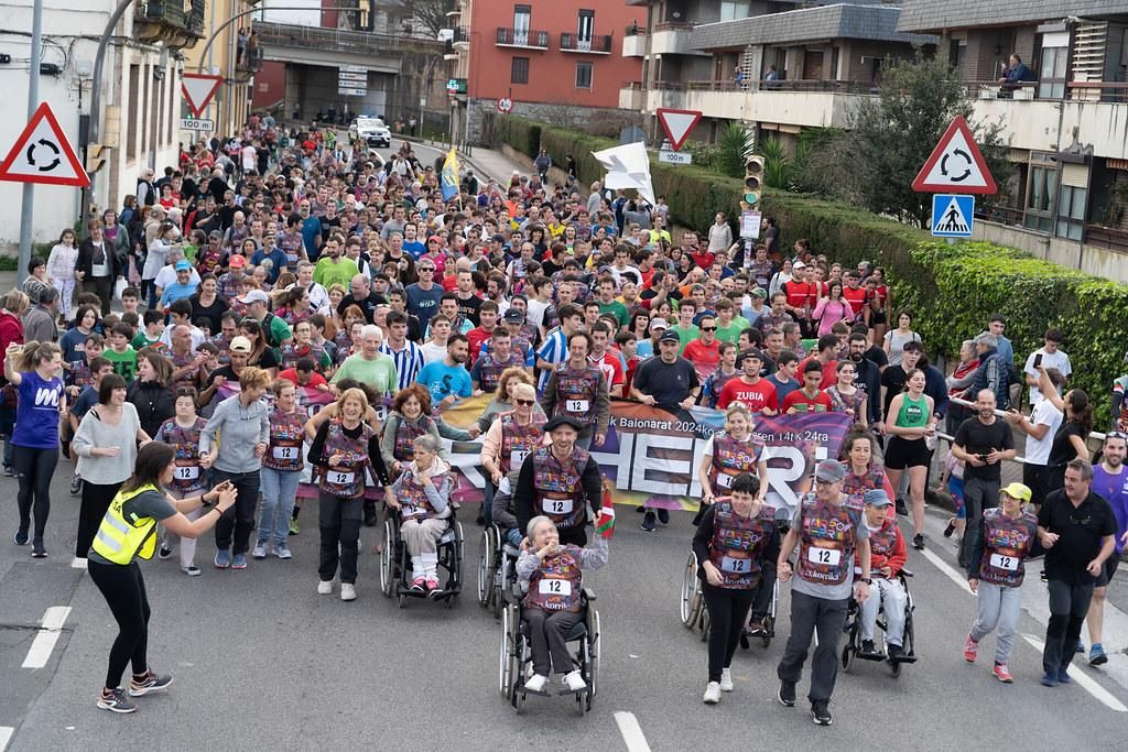 Así han sido los primeros kilómetros de la Korrika de 2024, en imágenes