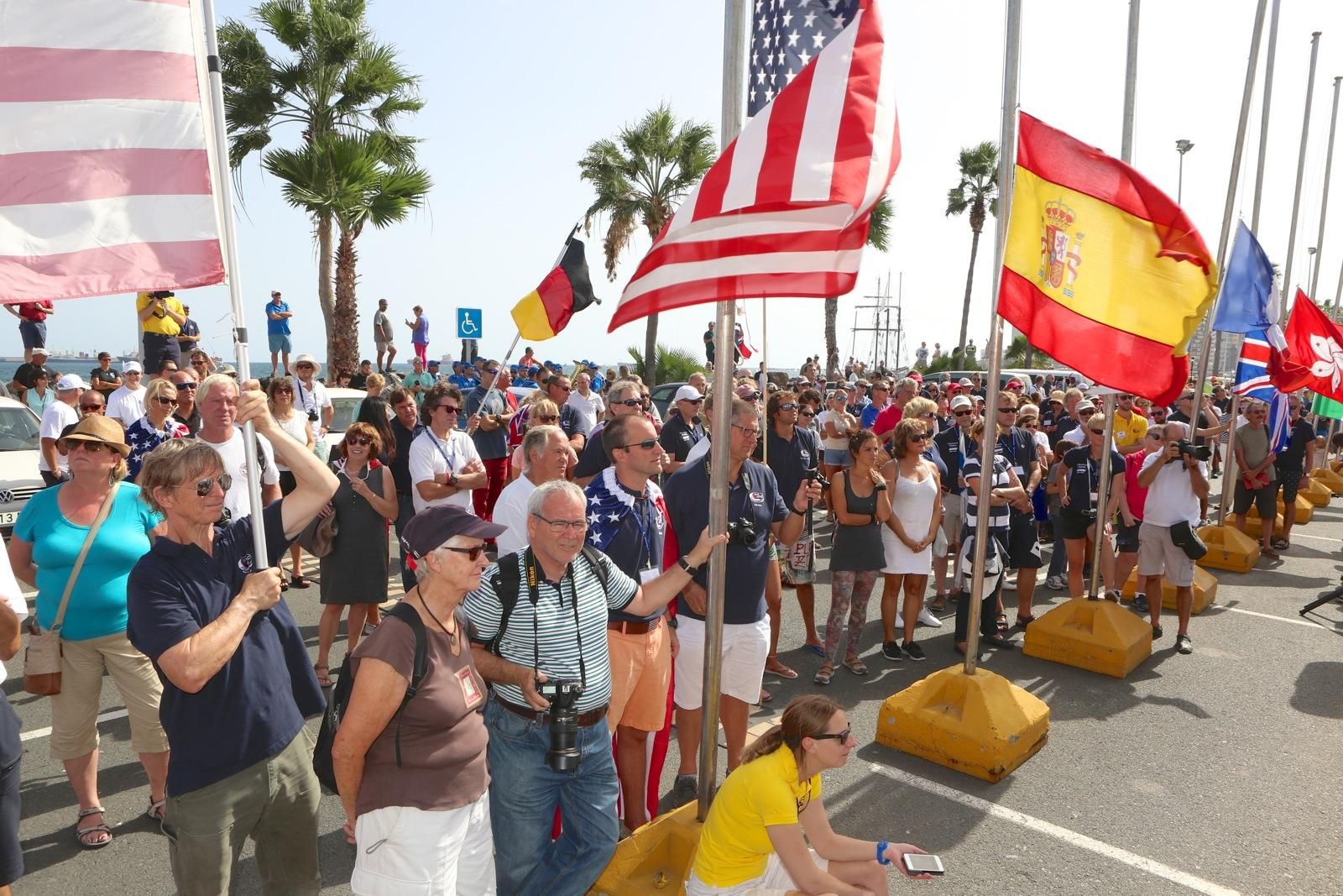 Inauguración de la regata ARC en Las Palmas de Gran Canaria. (Alejandro Ramos).