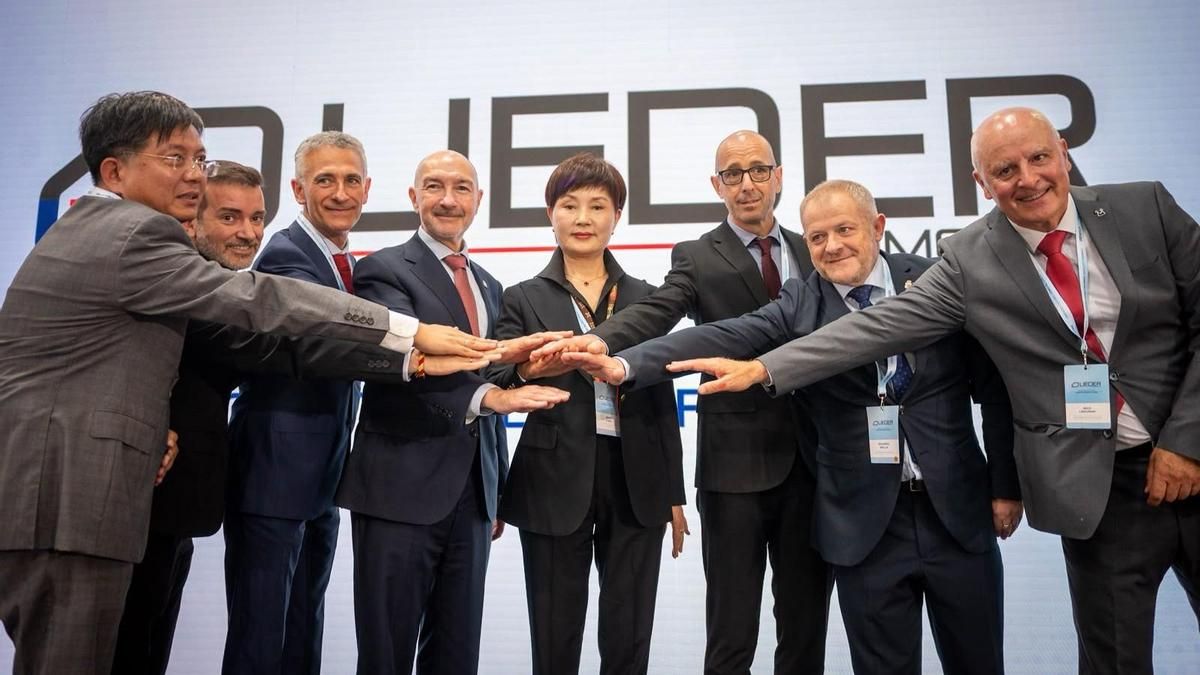 Lieder Automotive inaugura en Borja su nueva planta para fabricar componentes del vehículo eléctrico