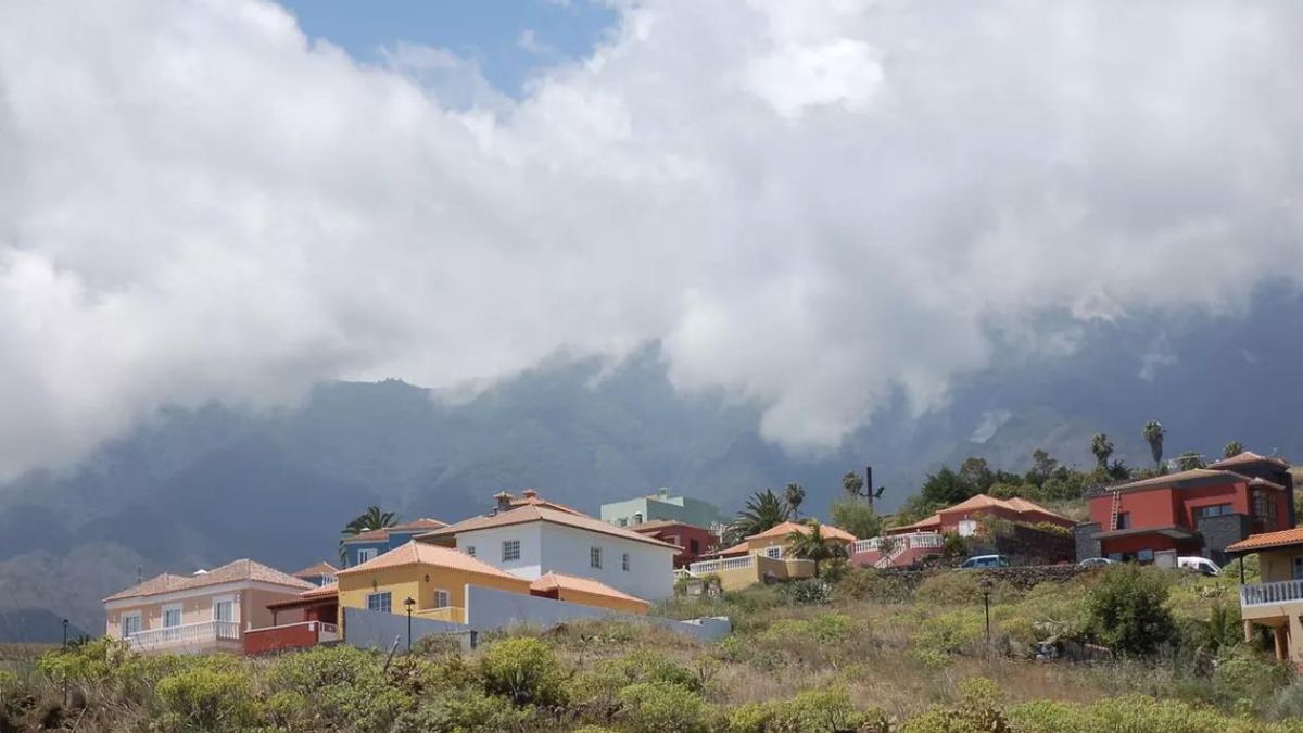 Cielos nubosos en La Palma. ROSE MARIE DÄHNCKE