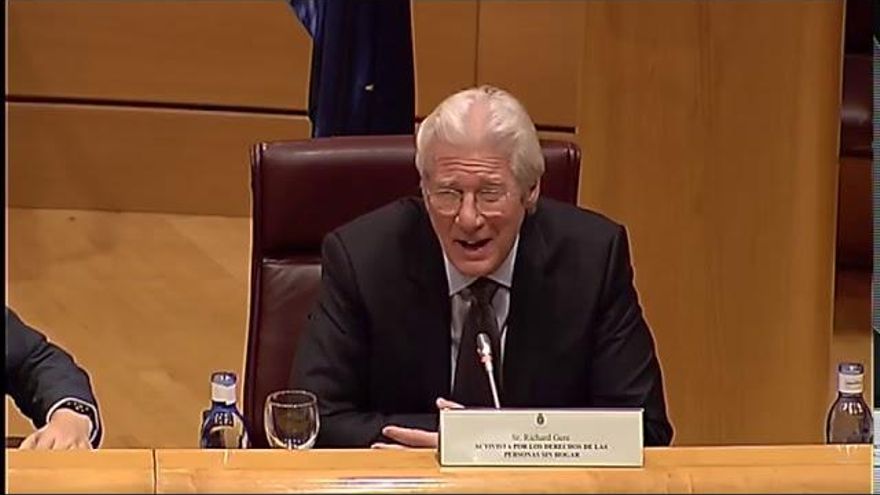 Richard Gere: "Mi personaje no era tan guapísimo como Pedro Sanz"