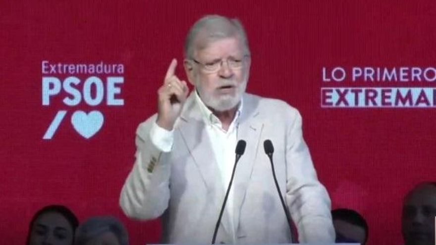 El expresidente Rodríguez Ibarra pide a Page que sea "más generoso" con el AVE extremeño