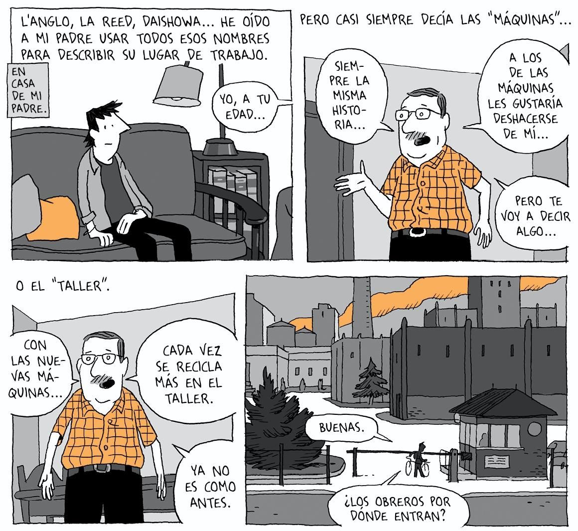 Viñetas de 'Crónicas de juventud', de Guy Delisle