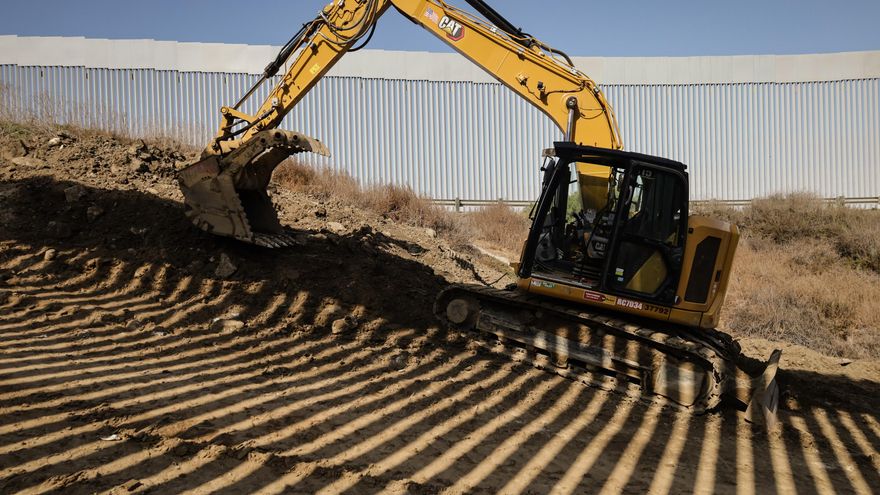 El gobierno de Trump retoma la reconstrucción del muro en la fronteriza Tijuana
