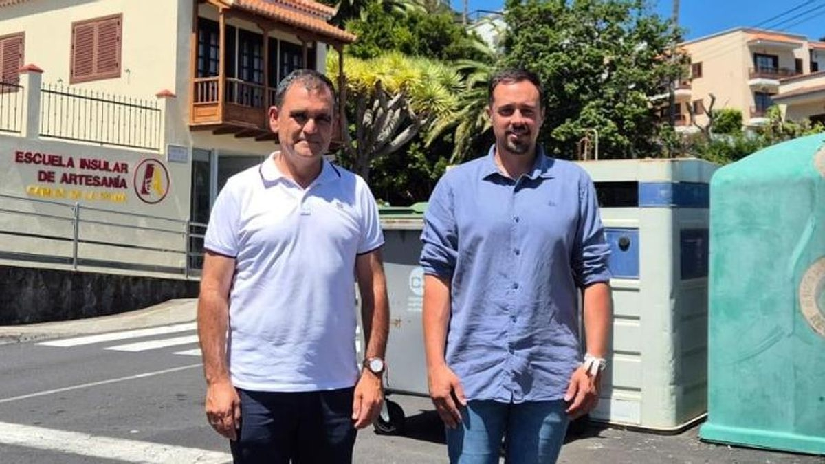Villa de Mazo embellecerá ocho puntos de recogida de residuos con una inversión de 128.000 euros